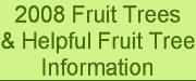 Order Fruit Trees Early and Save 20%