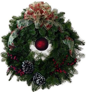 Fresh Green Holiday Wreath